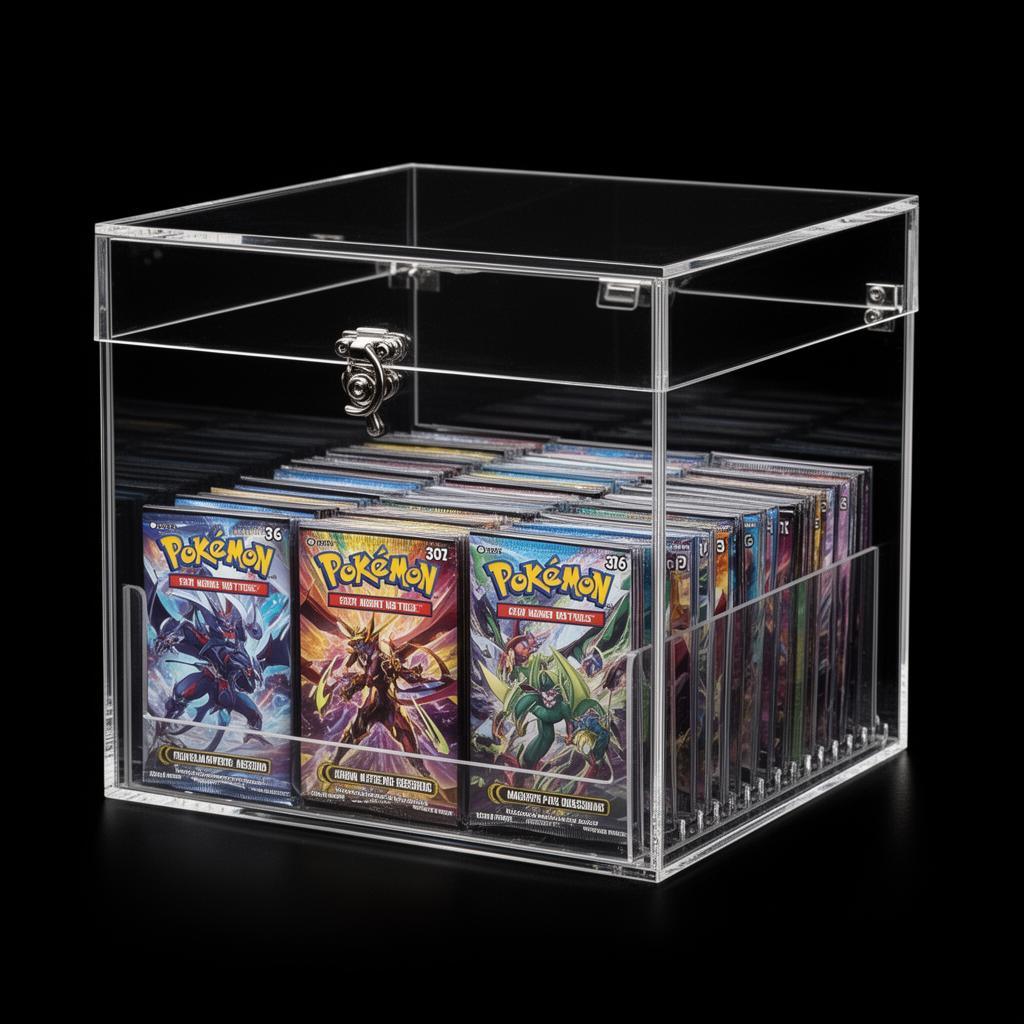 Protection Acrylique pour Display Pokémon 36 Boosters
